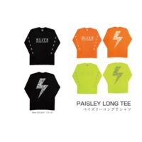 【BLITZ ENTERTAINMENT】ペイズリーロングTシャツ